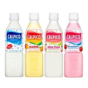 Calpico Drinks Lineup