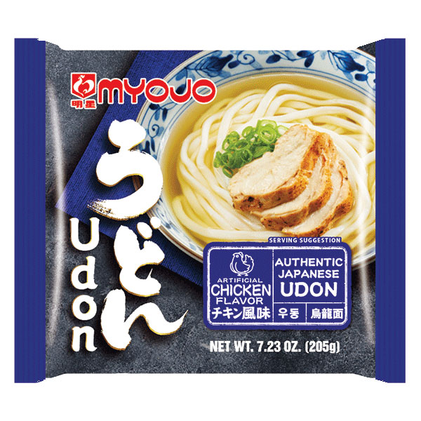 Myojo Udon in Chicken Flavor
