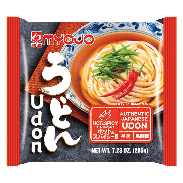 Myojo Udon in Hot and Spicy Flavor