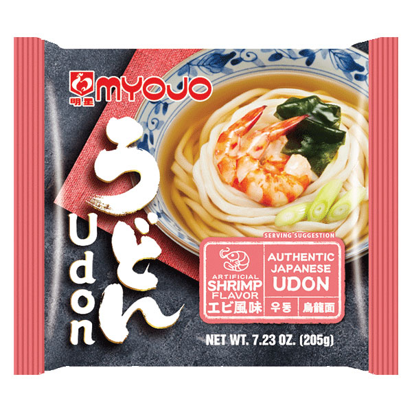 Myojo Udon in Shrimp Flavor
